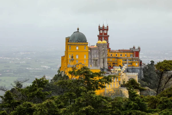 Palacio Pena Sintra Palcio Nacional Pena — Foto de Stock