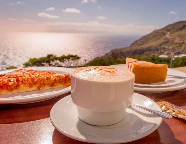 Small Snack Far Formentor Palma Mallorca Stock Image