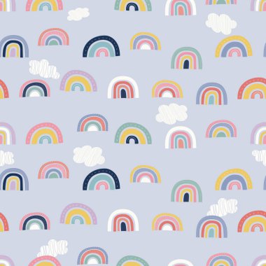 Gökkuşağı kusursuz tekrarlama deseni.