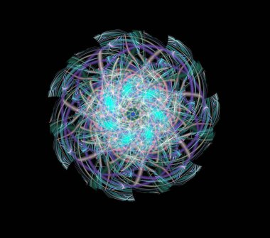 Çizimler psikedelik fraktal fraktal geometrik renkli süs