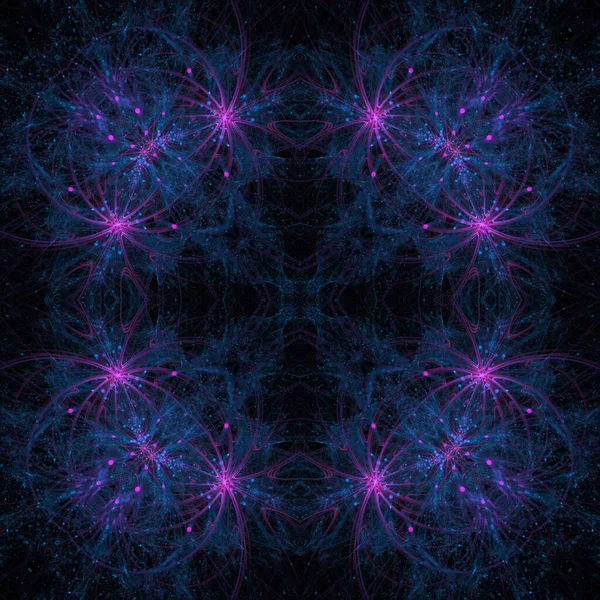 Kaleidoscope Abstractart Όμορφη Φαντασία Φράκταλ Γραφική Απεικόνιση — Φωτογραφία Αρχείου