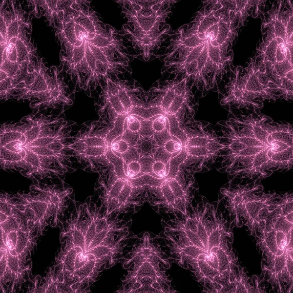 Kaleidoscoop Abstractart Mooie Fantasie Fractal Grafische Illustratie — Stockfoto