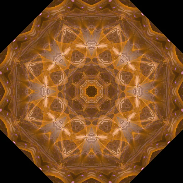 Kaleidoscope Abstractart Frumos Fantezie Fractal Ilustrație Grafică — Fotografie, imagine de stoc