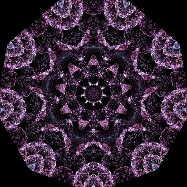 Kaleidoscoop Abstractart Mooie Fantasie Fractal Grafische Illustratie — Stockfoto