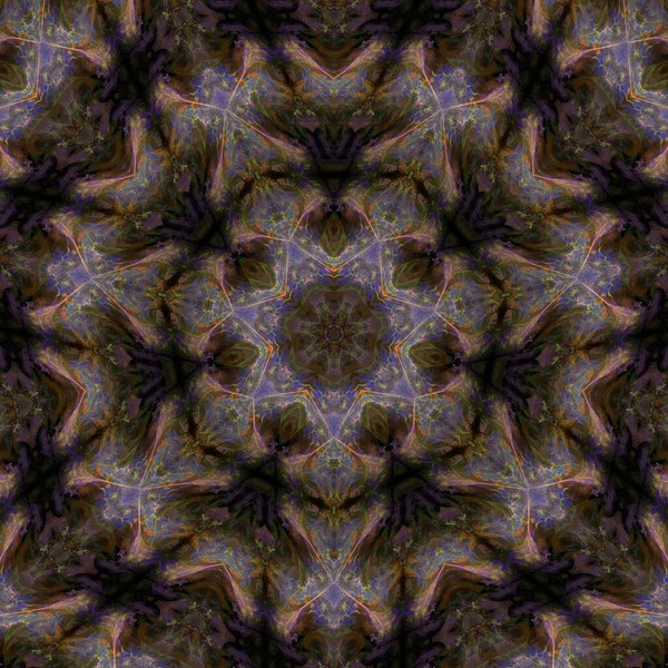 Kaleidoscope Abstractart Bela Fantasia Fractal Ilustração Gráfica — Fotografia de Stock