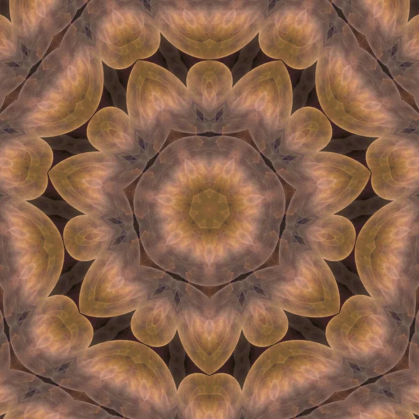 Kaleidoscoop Abstractart Mooie Fantasie Fractal Grafische Illustratie — Stockfoto