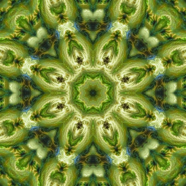 Kaleidoscoop Abstractart Mooie Fantasie Fractal Grafische Illustratie — Stockfoto