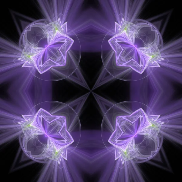 Kaleydoskop soyut güzel fantezi fraktal çizim 