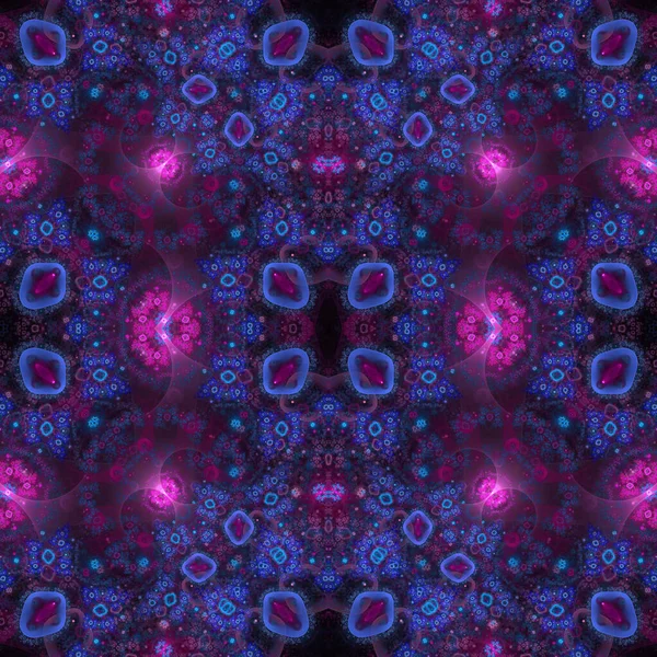 Kaleidoscope Abstractart Όμορφη Φαντασία Φράκταλ Γραφική Απεικόνιση — Φωτογραφία Αρχείου