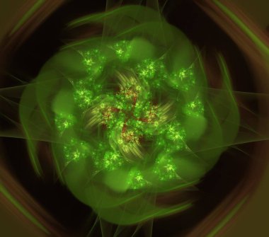 Çizimler psikedelik fraktal fraktal geometrik renkli süs