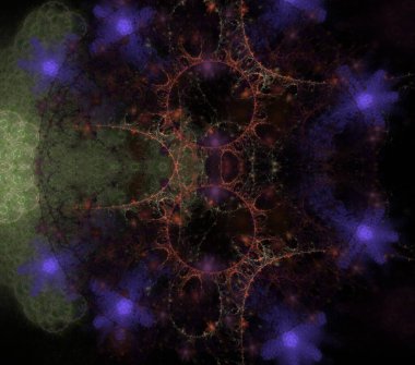 Çizimler psikedelik fraktal fraktal geometrik renkli süs
