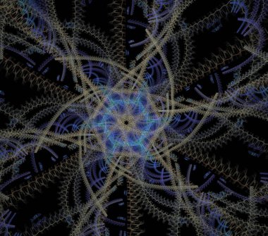 Çizimler psikedelik fraktal fraktal geometrik renkli süs