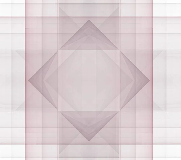 イラストサイケデリックなフラクタル未来幾何学的なカラフルな装飾 — ストック写真