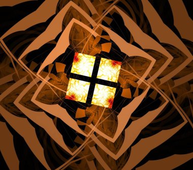 Çizimler psikedelik fraktal fraktal geometrik renkli süs