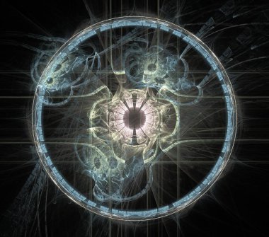 Çizimler psikedelik fraktal fraktal geometrik renkli süs