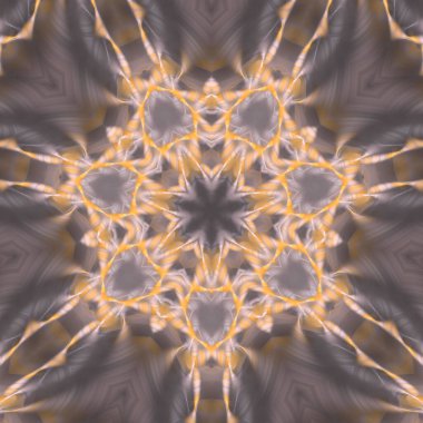 Kaleydoskop soyut sanat Güzel fantezi fraktal çizim
