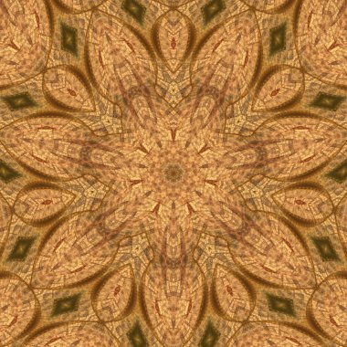 Kaleydoskop soyut sanat Güzel fantezi fraktal çizim 