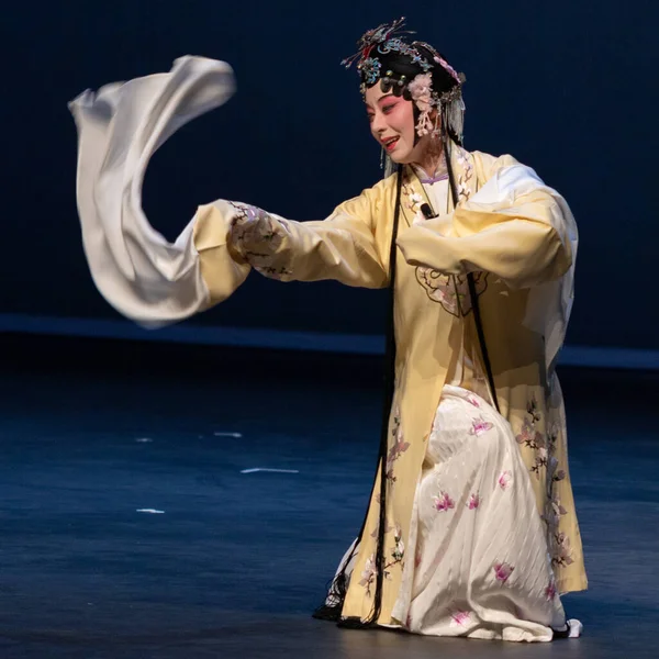 Çin Opera Performansı Peony Pavilon Eylül 2019 Zuiderstrand Tiyatrosu Scheveningen, Lahey, Hollanda