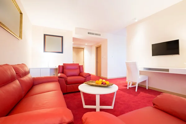 Interno di una moderna suite d'albergo — Foto Stock
