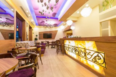 İç modern cafe bar