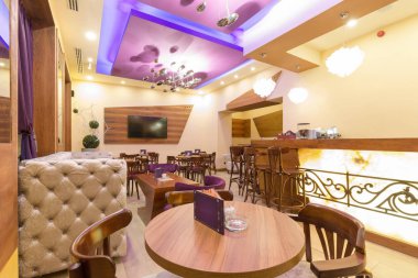 İç modern cafe bar