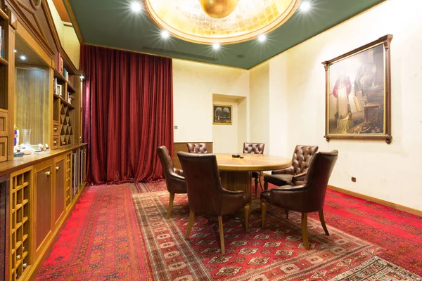Zarif hotel café iç — Stok fotoğraf