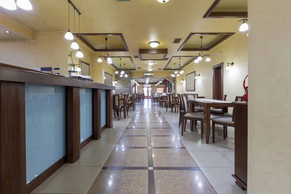 Interno di un ristorante dell'hotel — Foto Stock