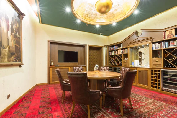 Elegant hotel cafe interior — Stock Photo, Image