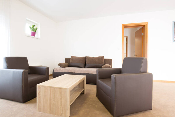 Living room apartment interior design
