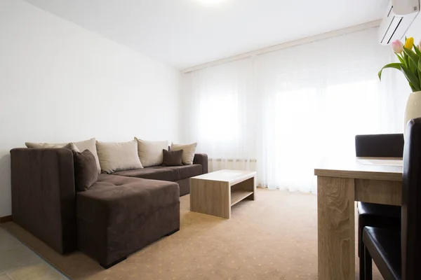 Soggiorno appartamento interior design — Foto Stock