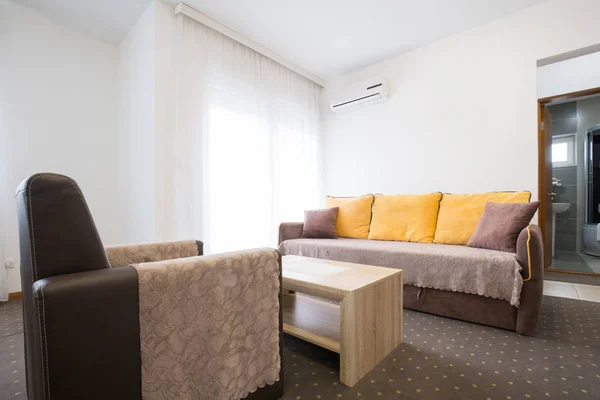 Soggiorno appartamento interior design — Foto Stock