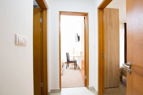 Apartamento pequeno design de interiores — Fotografia de Stock