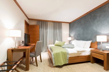 Hotel apartment, yatak odası iç