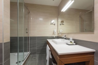 Otel iç, duşlu banyo ile