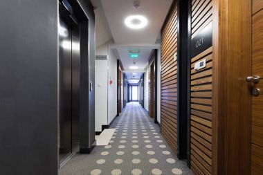 Otel iç mekan, koridor tasarım