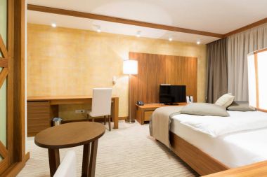 Hotel apartment, yatak odası iç