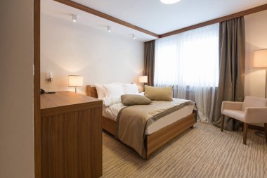 Hotel apartment, yatak odası iç