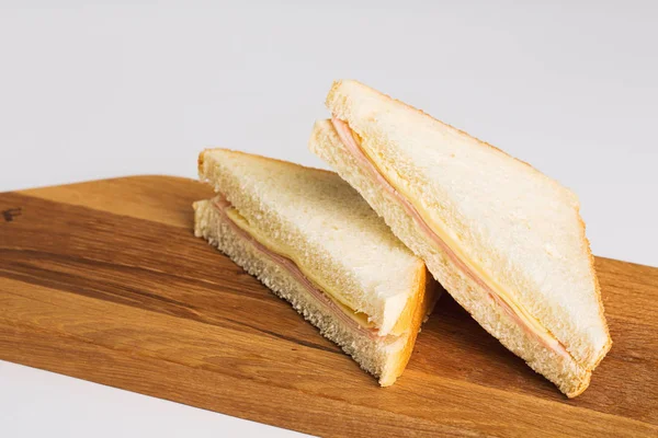 Ham and cheese sandwich — Stock Photo, Image