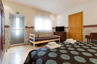Hostel iç yatak odası tasarımı