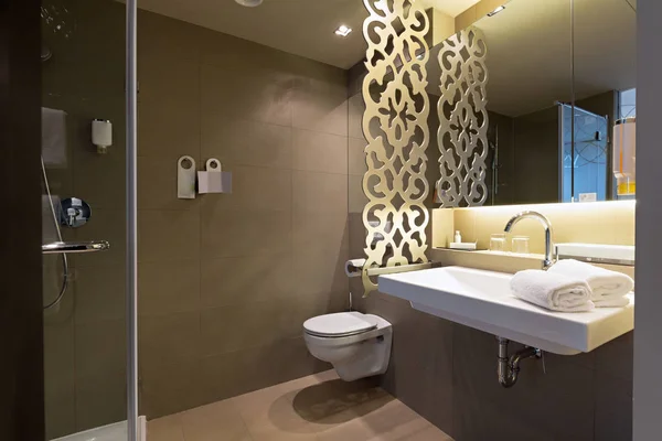 Fürdőszoba interior luxus szálloda — Stock Fotó