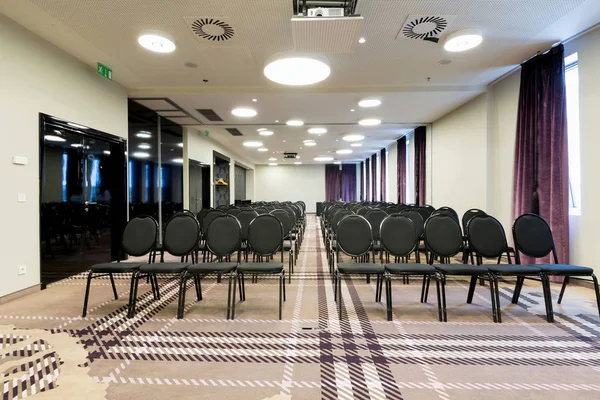 Interiér moderní luxusní konferenční místnost — Stock fotografie