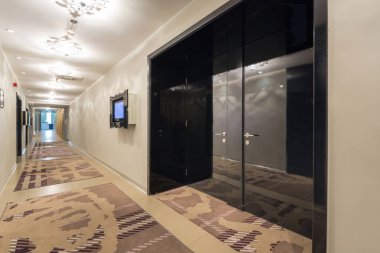 Koridor iç lüks otel