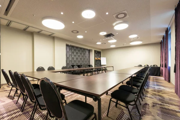 Interiér moderní luxusní konferenční místnost — Stock fotografie