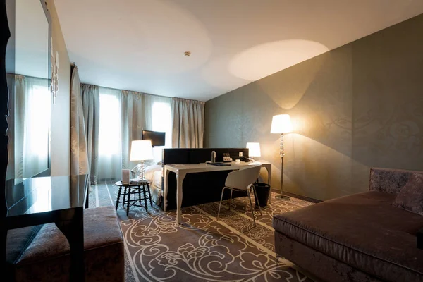 Luxus Hotelzimmer Interieur — Stockfoto