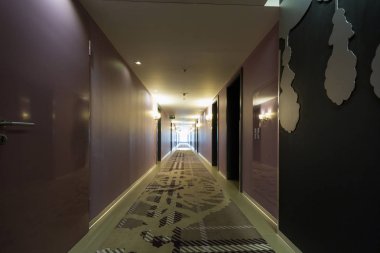 Koridor iç lüks otel