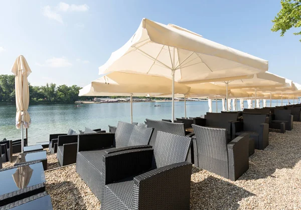 Strandbar Restaurant, Sommer — Stockfoto