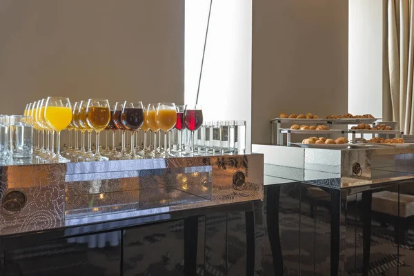 Lüks otelin kahvaltı açık büfe