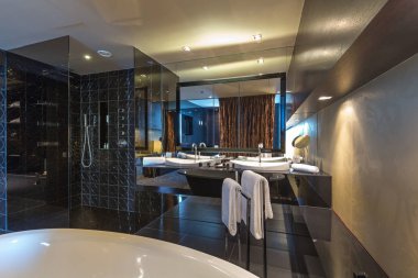 Lüks banyo iç dekor