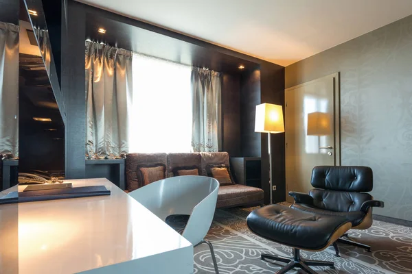 Luxury hotel room interior — Stock Photo, Image