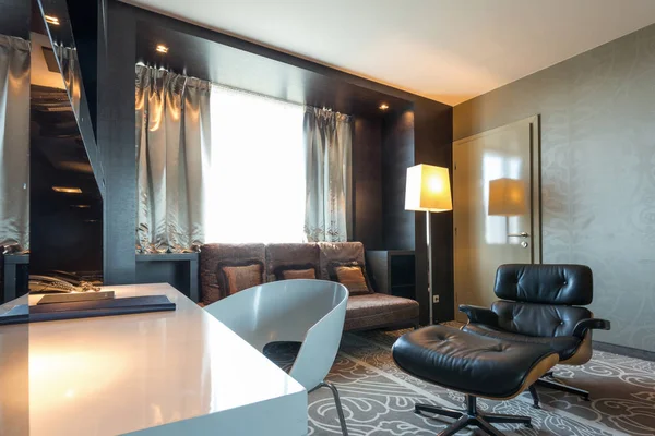 Luxus Hotelzimmer Interieur — Stockfoto